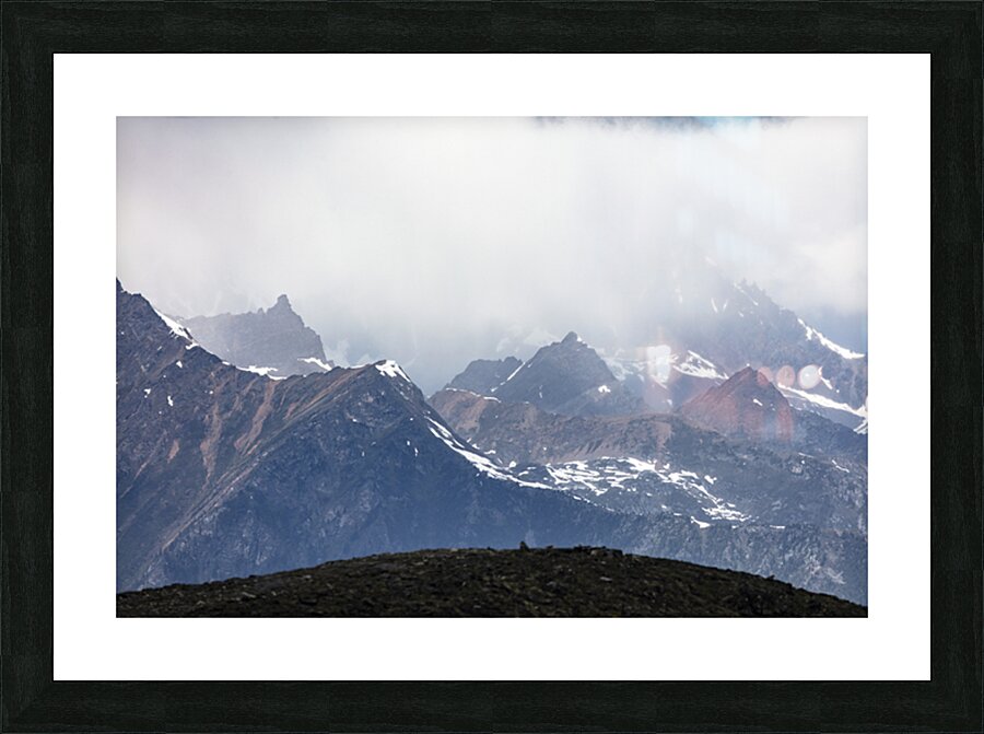 Monashee Mountains BC Picture Frame print