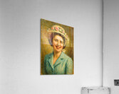 Easter Bonnet Lady Acrylic Print