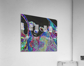 Neon Dreams Acrylic Print