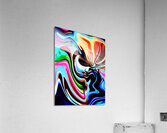 Thinking Fem Acrylic Print