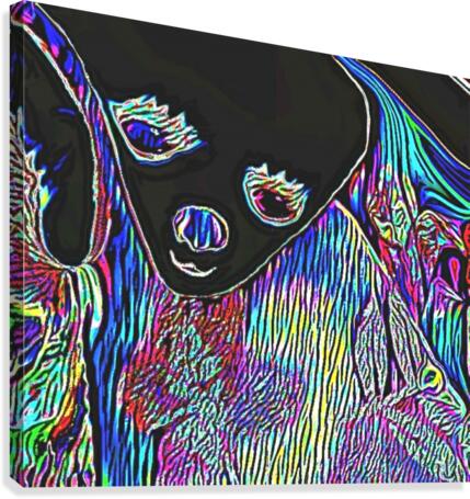 Neon Dreams Canvas Print