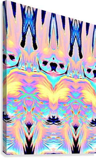 Dog God Canvas Print