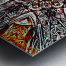 Faces Metal print