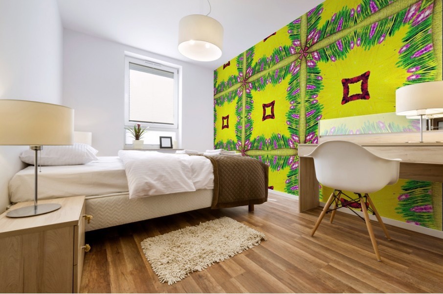 Squared Squares Mural print