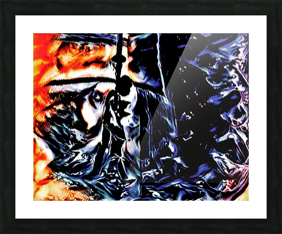 Ship Wrecked Picture Frame print