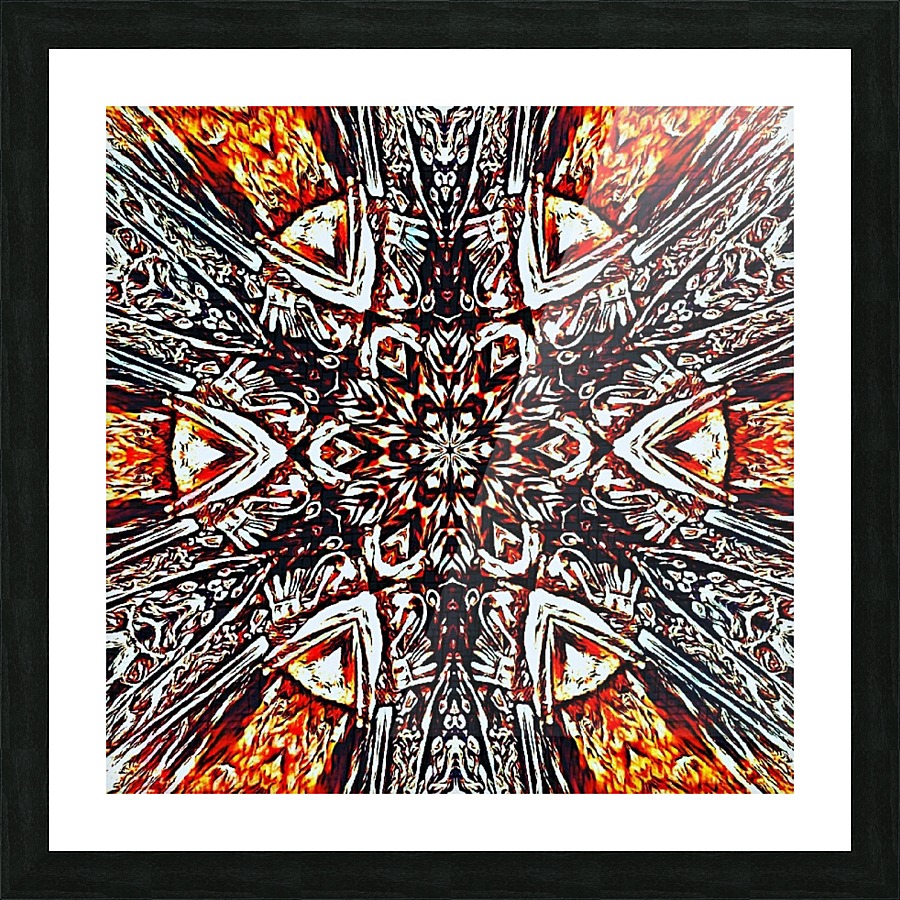 Faces Picture Frame print