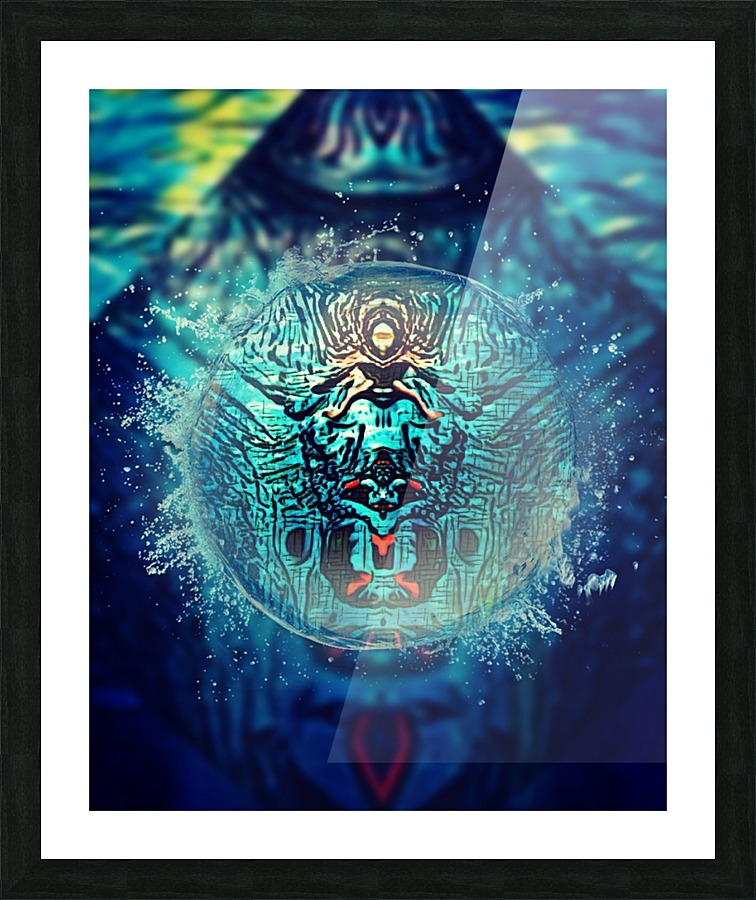 Pulled Under Picture Frame print