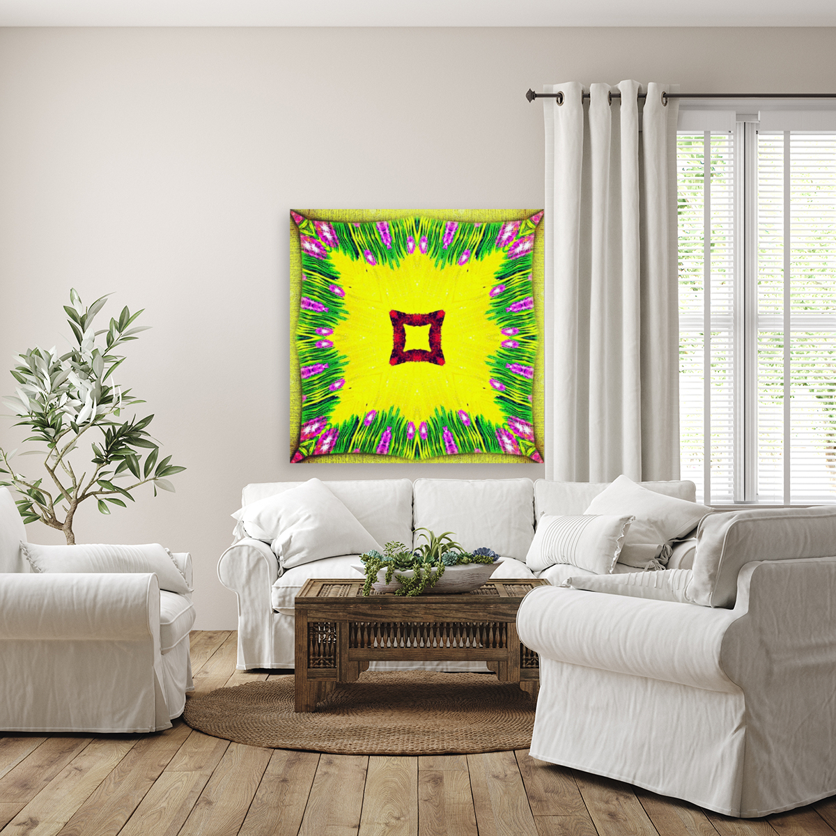 Yellow Squared Reproduction