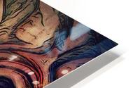 Abstract Monk HD Metal print
