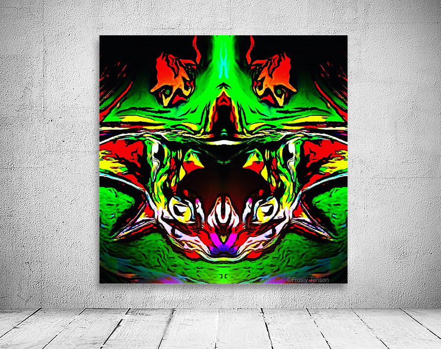 Abstract Cat Wall Preview