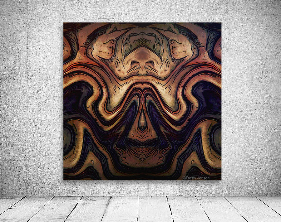 Abstract Monk Wall Preview