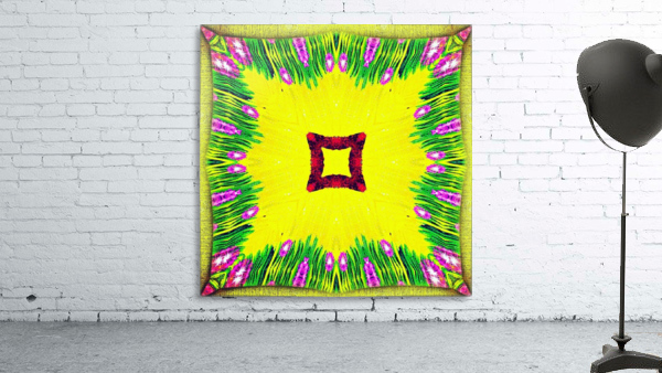 Yellow Squared Wall Preview