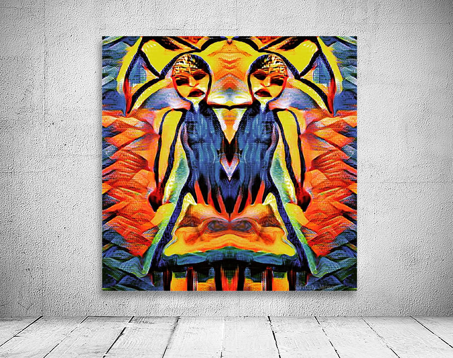 Rainy Day Twins  Wall Preview
