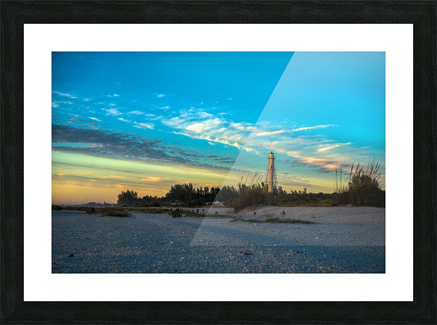 BocaGrandeRangeLight Picture Frame print