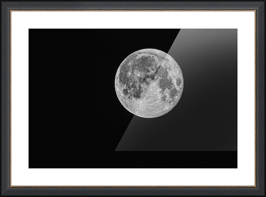 Full Moon - D759244 Picture Frame print