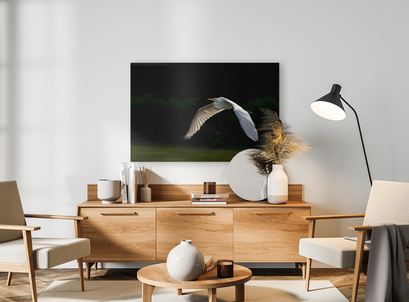 Great Grey Ghost - D754045 Reproduction