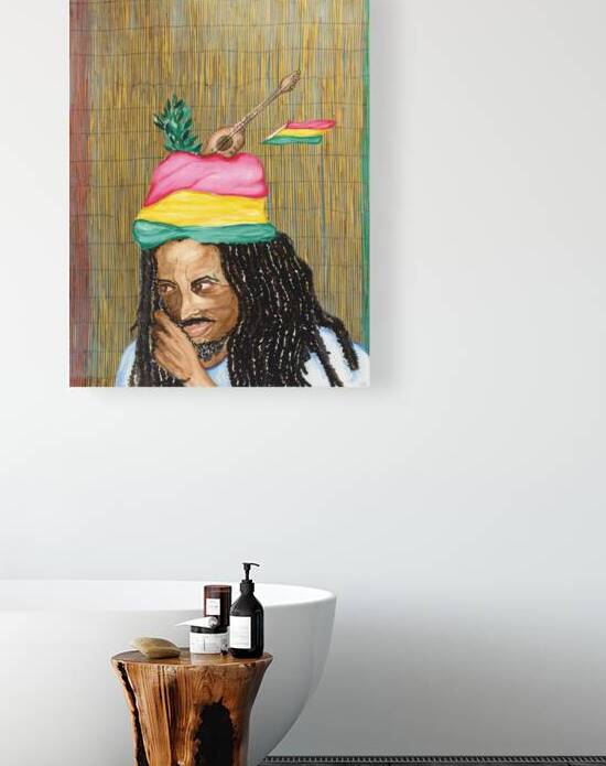 rasta man background by Mark Graham