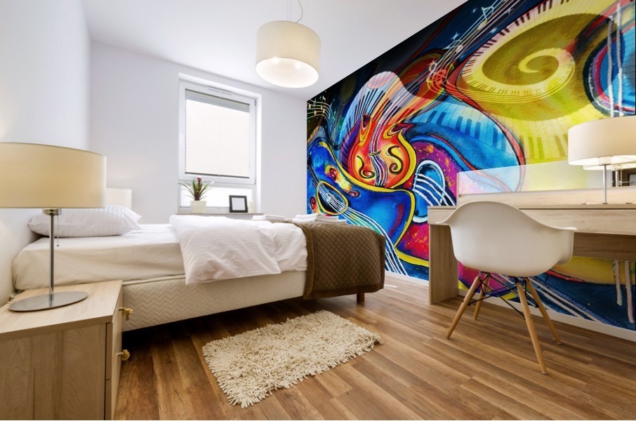 Groovin Mural print