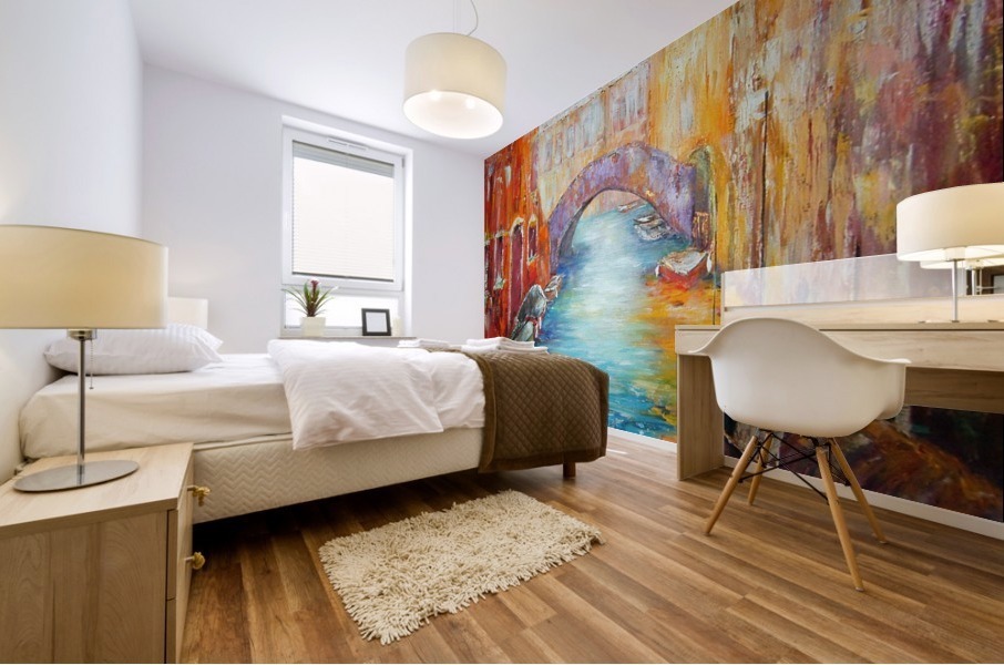 Old Venice Mural print