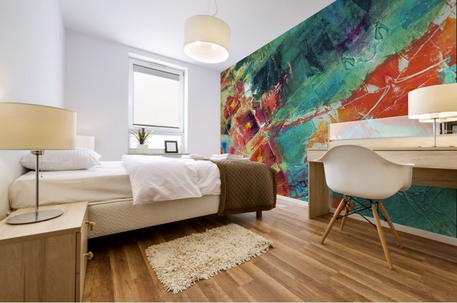Obstruction 2 Mural print