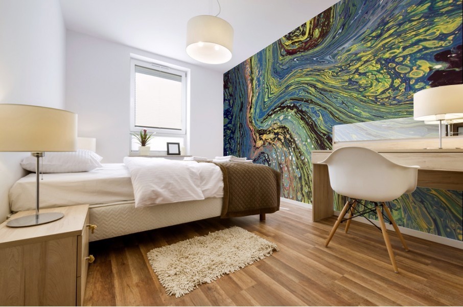 The Overseerer Mural print