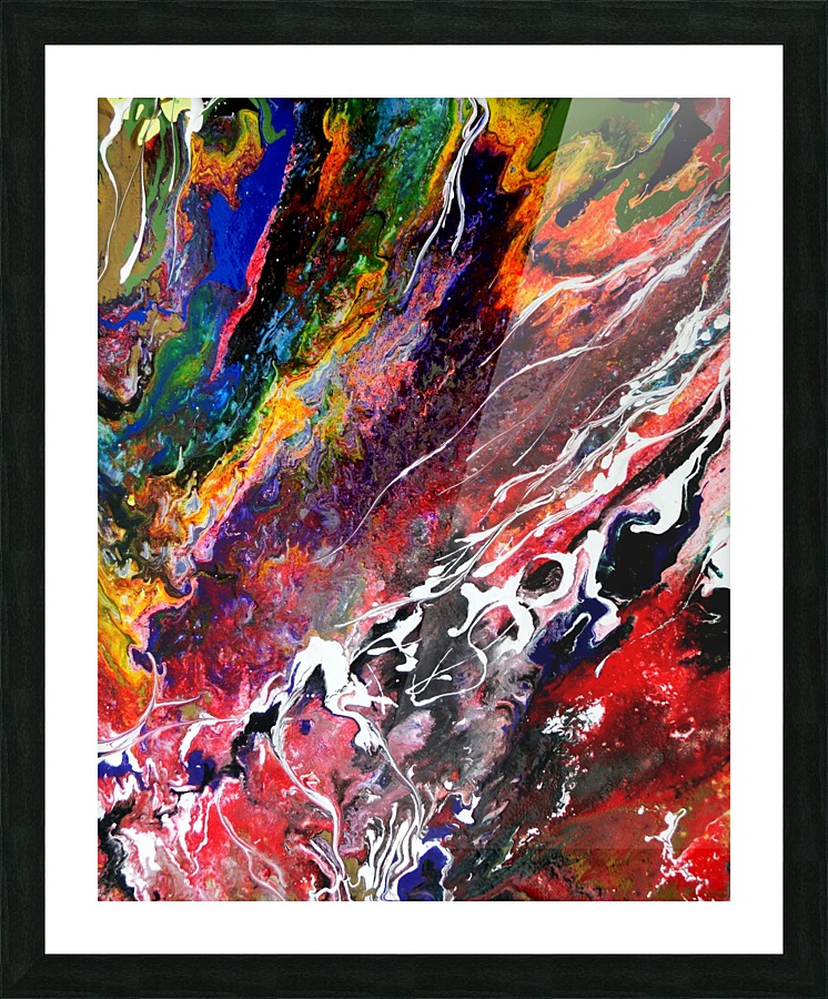 Earth Below   Picture Frame print