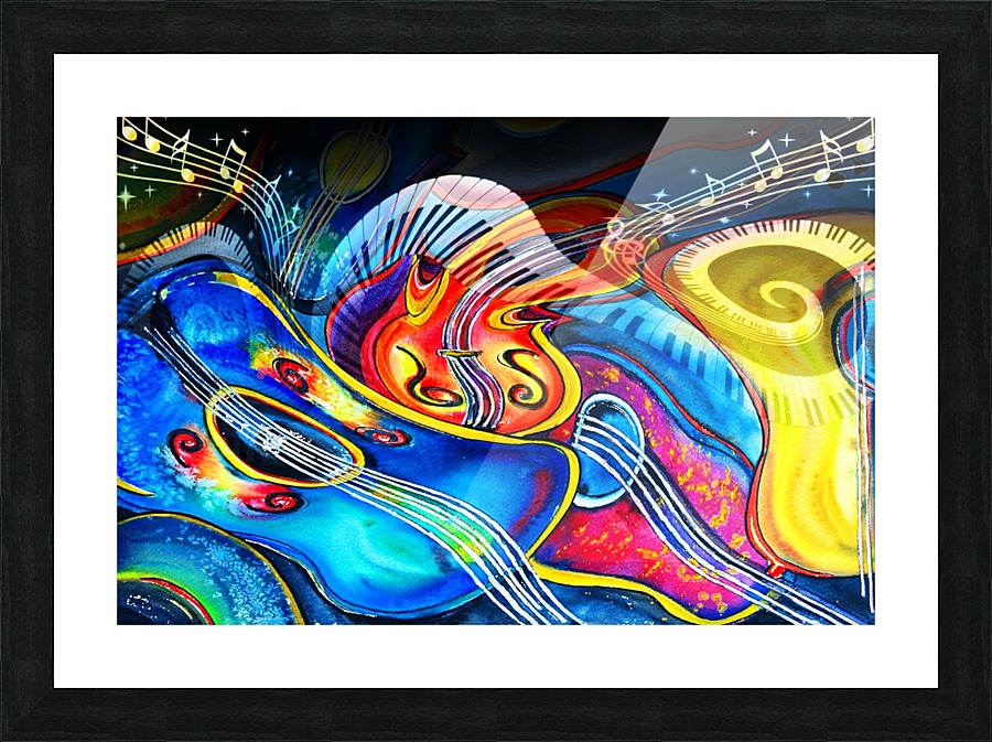 Groovin Picture Frame print