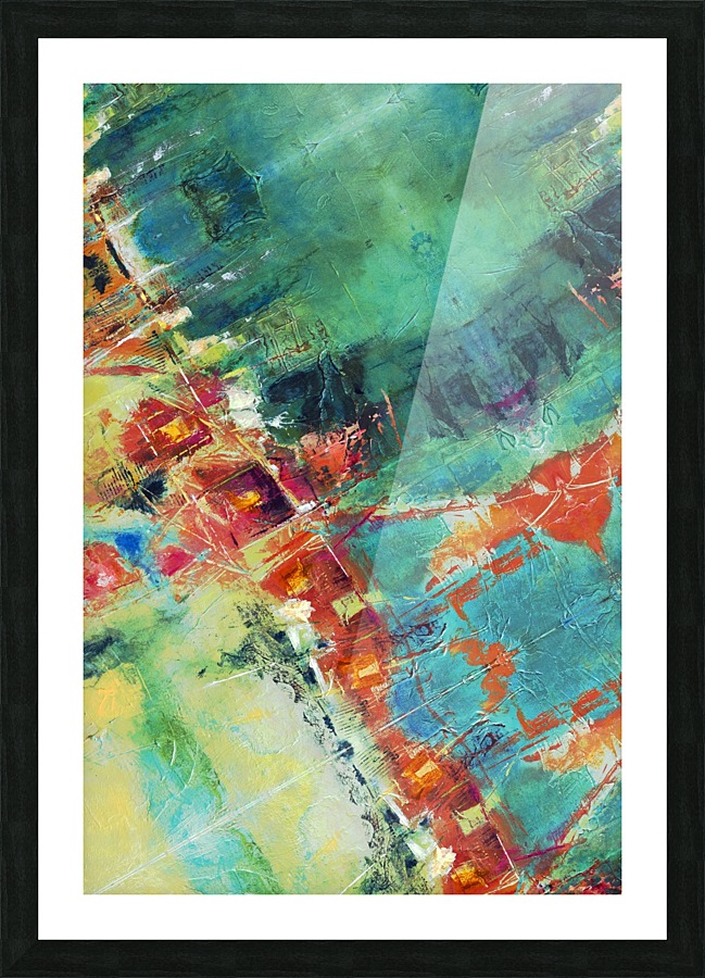 Obstruction 2 Picture Frame print