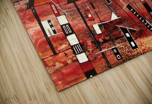 Urban Crowding 2 Cheryl Ehlers puzzle