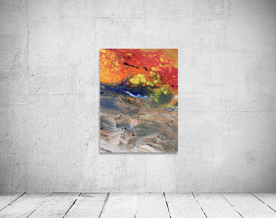 SunsetSurfer Wall Preview