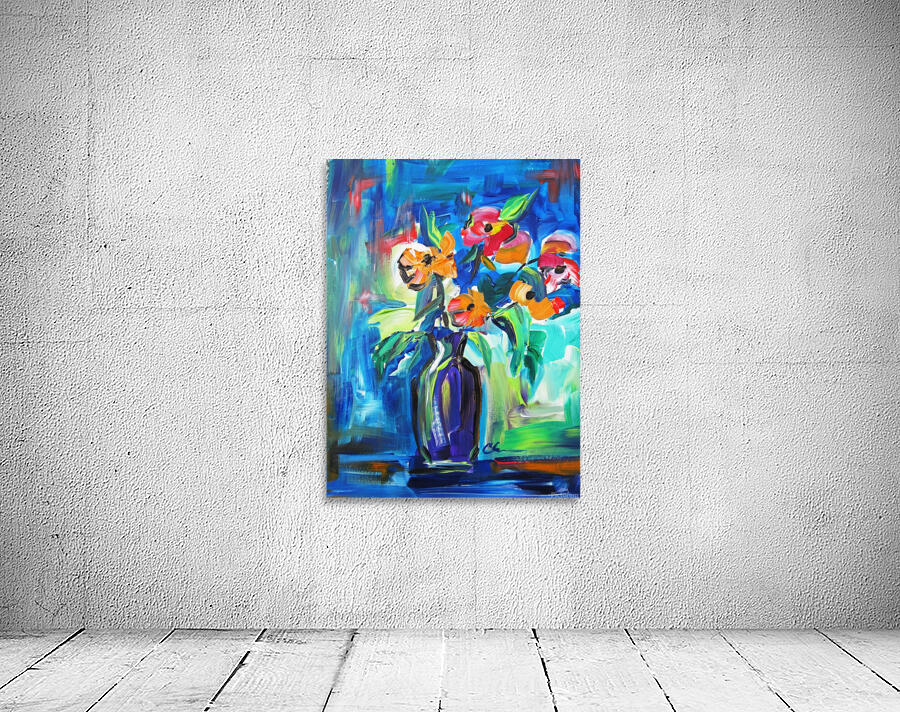 August Spent Flowers Wall Preview