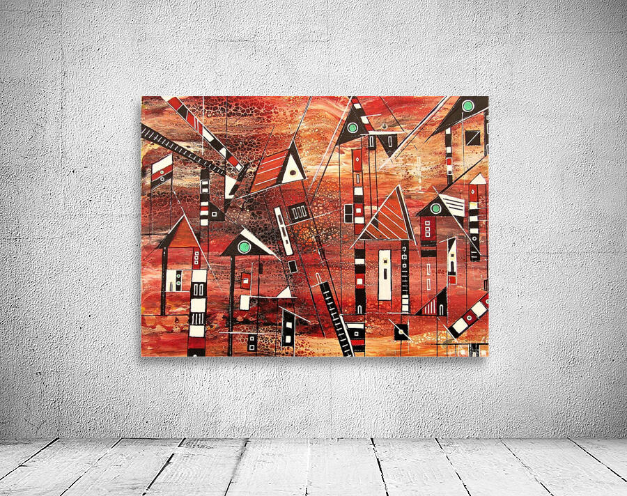 Urban Crowding 2 Wall Preview