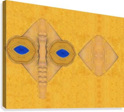 Abstract Masks 0626 Canvas Print