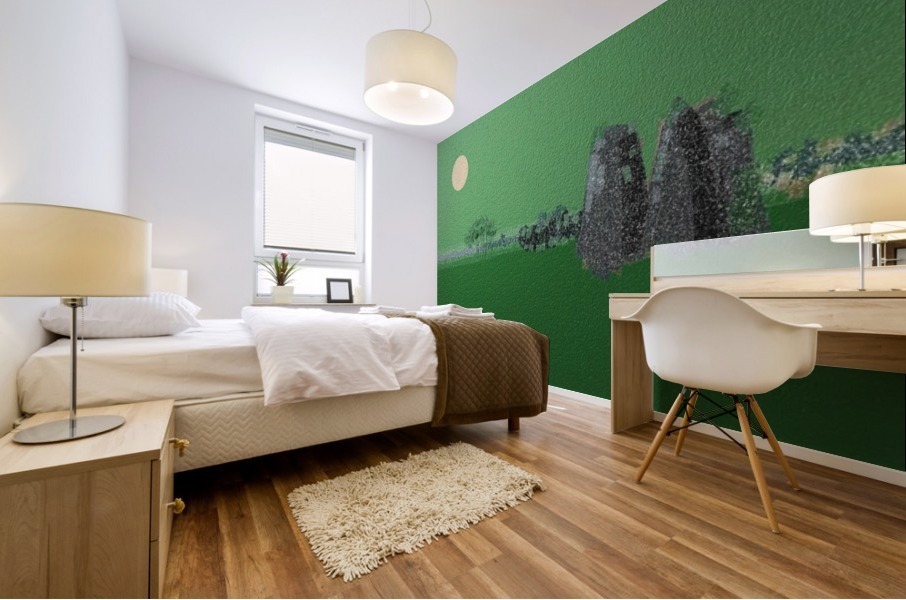 Moon Light 0618 Mural print