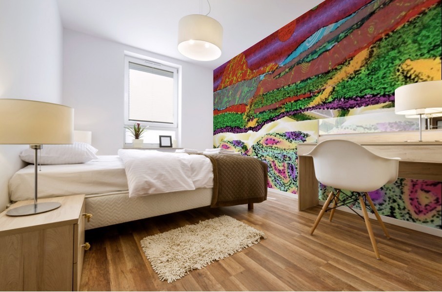 Mountainscape 0625 Mural print