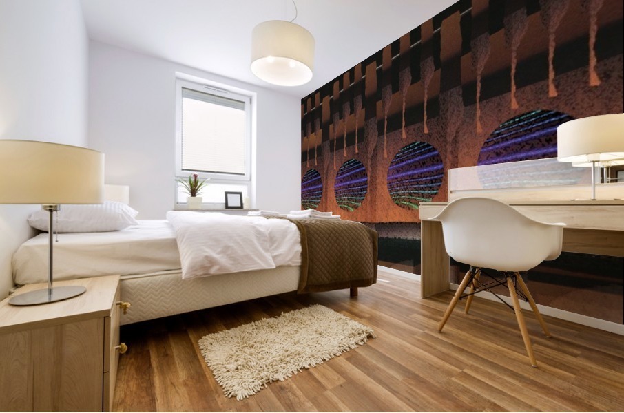 Gothic Architectonics 658 Mural print