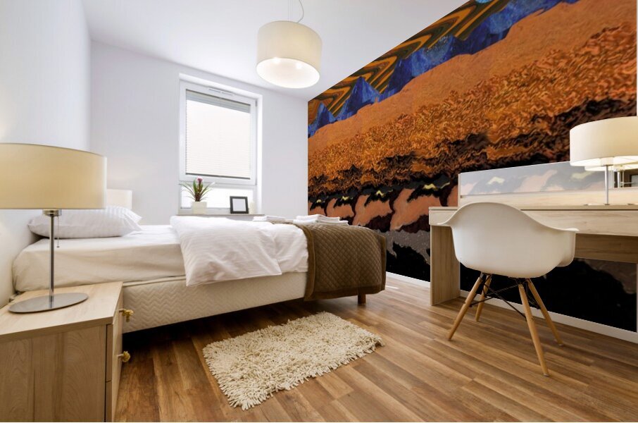  Abstract Landscape 662 Mural print