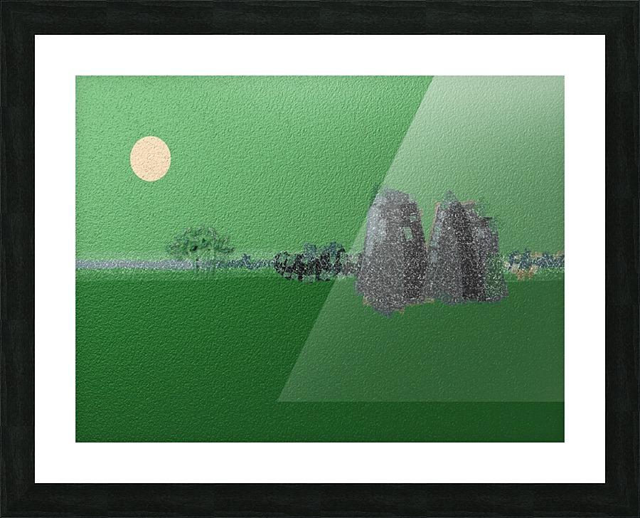 Moon Light 0618 Picture Frame print