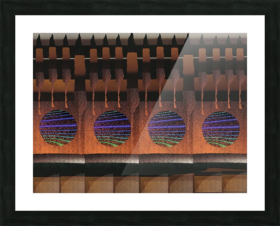 Gothic Architectonics 658 Picture Frame print