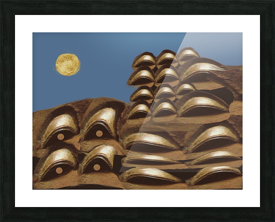  Abstract 663 Picture Frame print