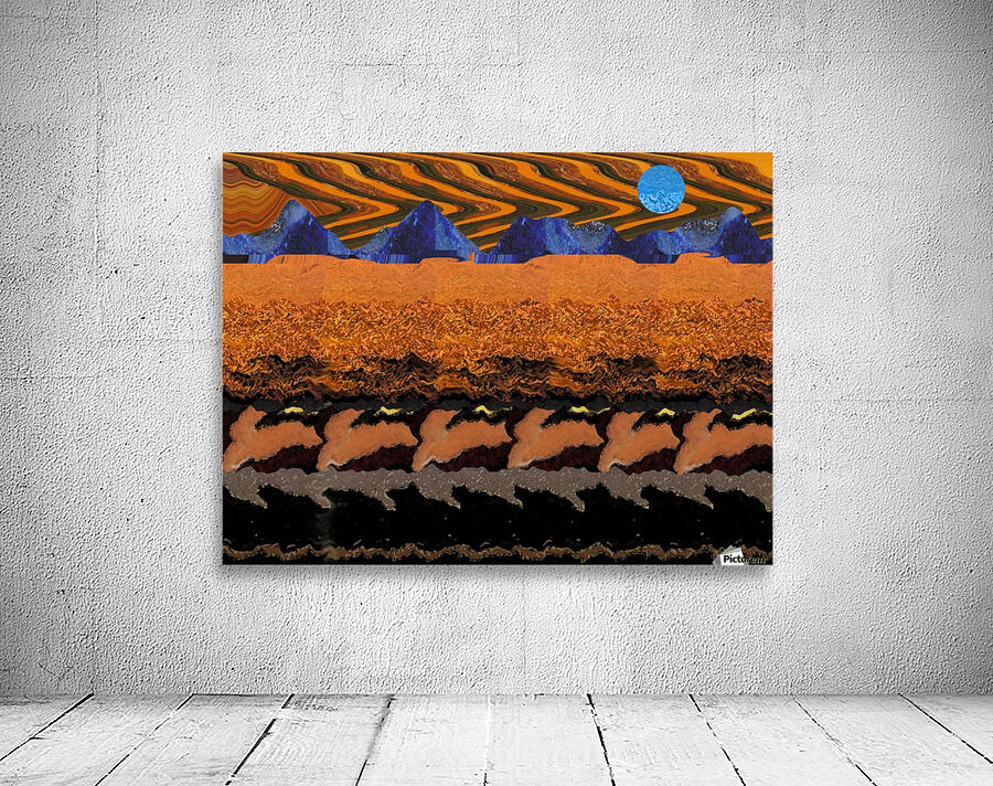  Abstract Landscape 662 Wall Preview