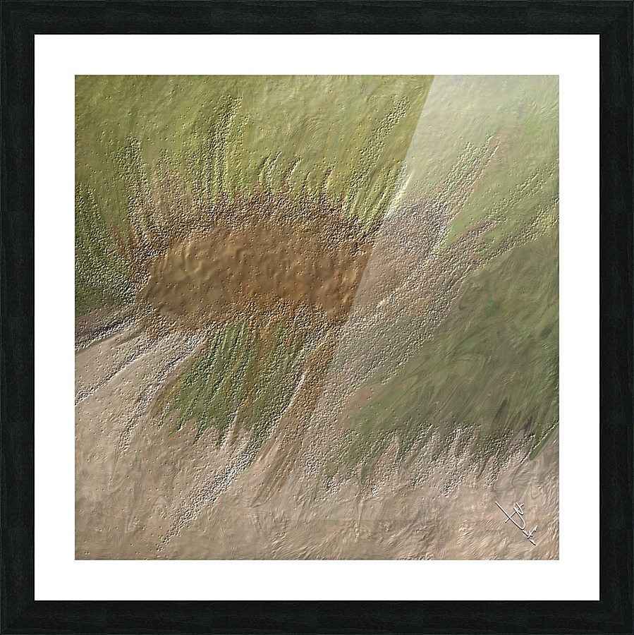 Acid etch Picture Frame print