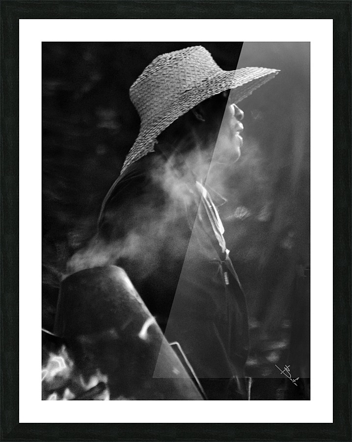 Roasted chestnuts_bnw Picture Frame print