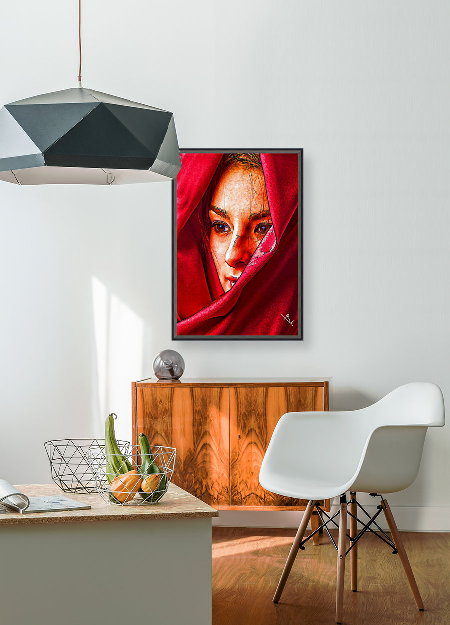 Bianca in red Reproduction