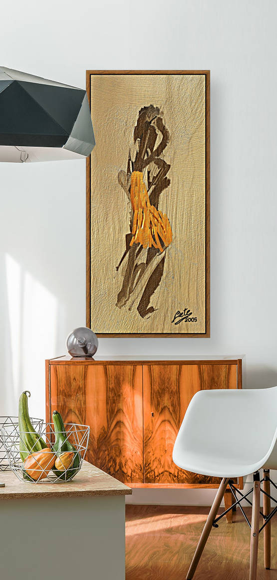 Yellow dress by Betty De Oliveira