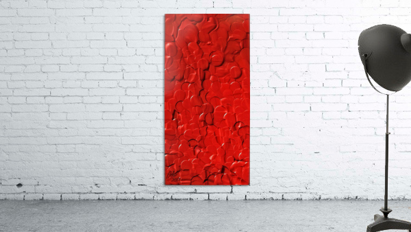 Red cells Wall Preview