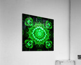 Emerald Flower Acrylic Print