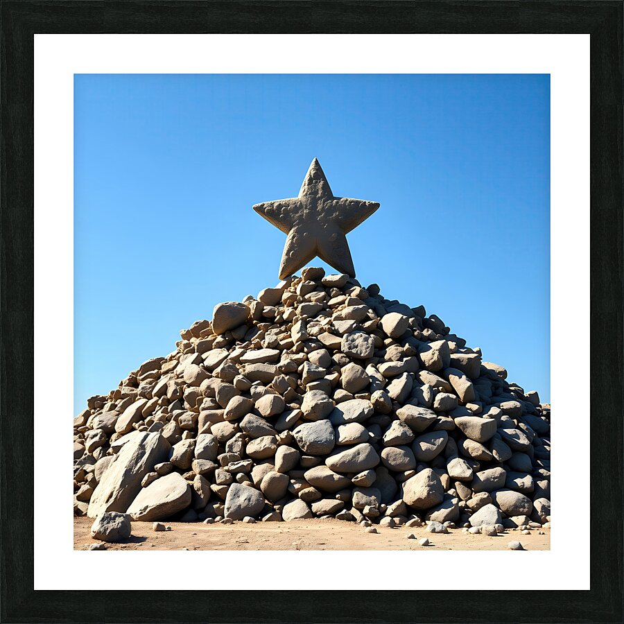 Rock Star Picture Frame print