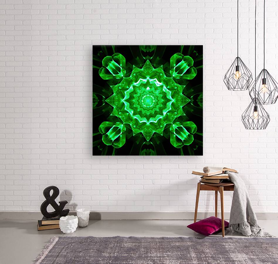 Emerald Flower Reproduction