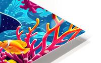 Dolphin Paradise HD Metal print
